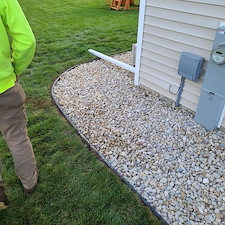 New Landscape Bed Installation in Edgerton, WI 3