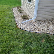 New Landscape Bed Installation in Edgerton, WI 2