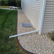 New Landscape Bed Installation in Edgerton, WI 1